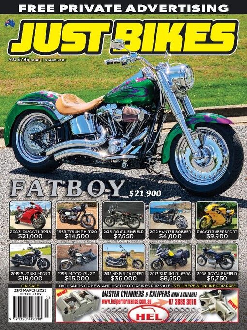 Title details for Just Bikes by JUST AUTO Classifieds Pty Ltd - Available